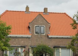 Het gehele dak voorzijde